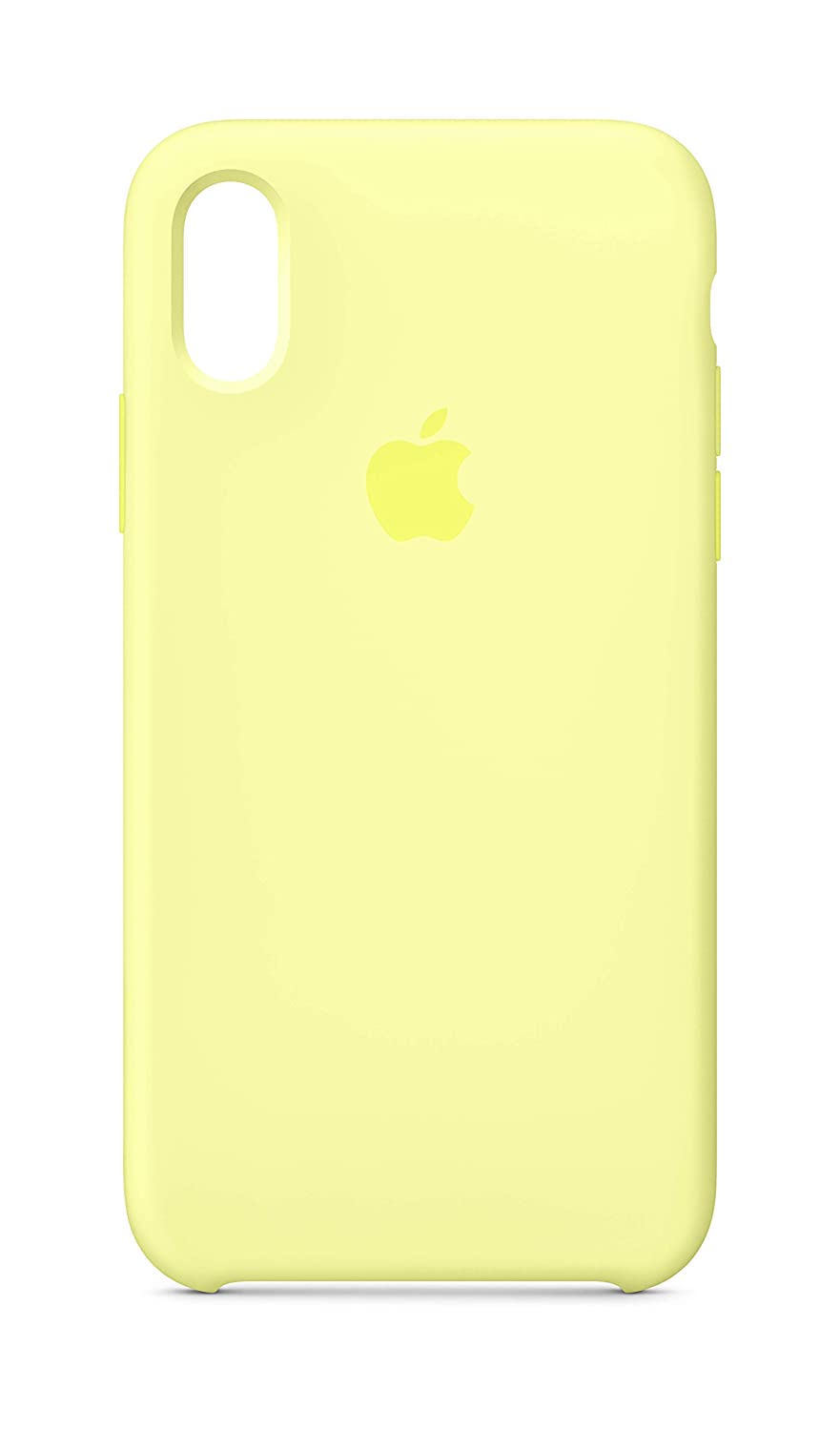 iPhone XS Max Silicone Case - Mellow Yellow - Apple