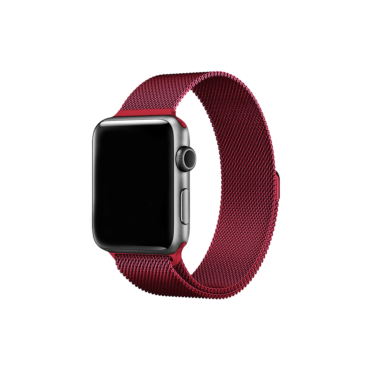 ContiMarket. Malla para Apple Watch 42 44MM Metal Milanese Wine