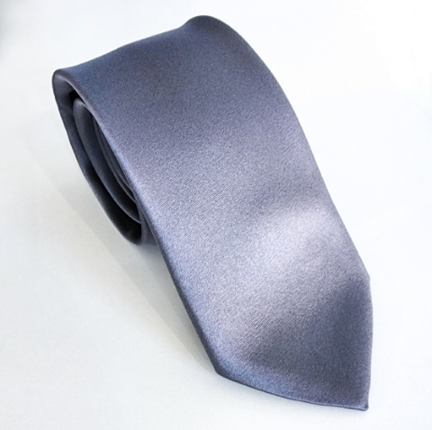 Corbata discount gris plata