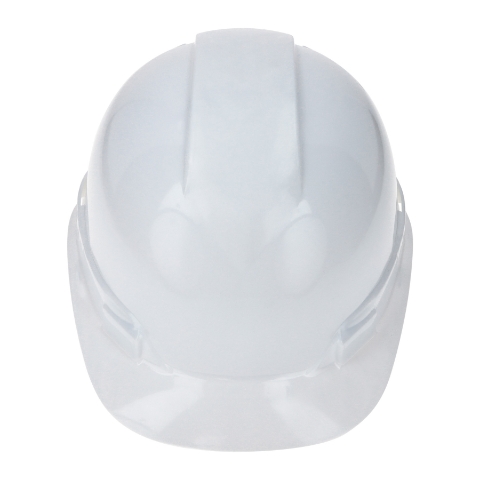 Imagen de Casco de Seguridad Truper con ajuste de matraca color blanco
