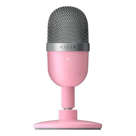 Imagen de Microfono Razer Seiren Mini Ultra-Compact Condenser Microphone - Rosado
