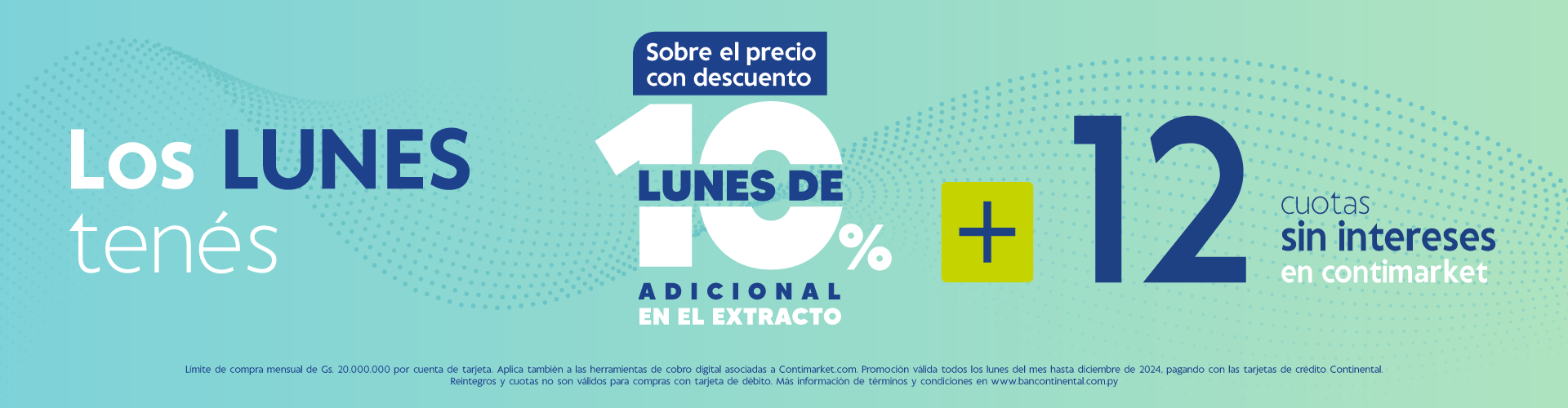 LUNES DE 10 2024